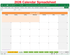 2026 Calendar Template Spreadsheet